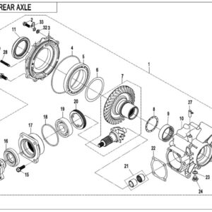Zadní rozvodovka II