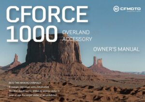 F38-B OWNER'S MANUAL(ENGLISH,OVERLAND)