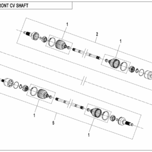 F27 FRONT CV SHAFT