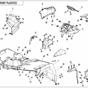 F04-2 FRONT PLASTICS