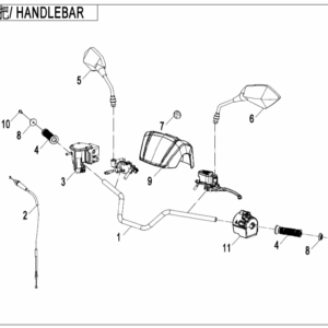 F10-1 HANDLEBAR