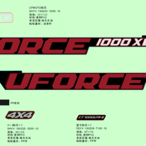 F19-2-A DECAL KITS(NEBULA BLACK)