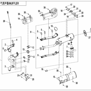 F02-C MUFFLER(EU168)