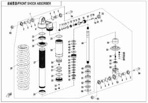 F05-2-C-V2 FRONT SHOCK ABSORBER(GAS,RUSSIA)