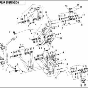 Zadní zavěšení I