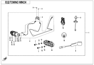 F15-2-V2 TOWING WINCH