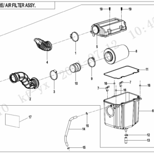 F41-V3 AIR FILTER ASSY.