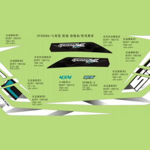 F19‑B-1 DECAL(EURO,PEARL WHITE@^BLACK)