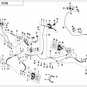 F08-B-V3 BRAKE SYSTEM(RH,PARKING)