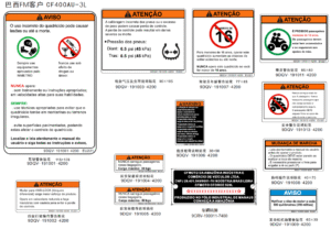 F19-2-B WARNING DECAL(BRAZIL)