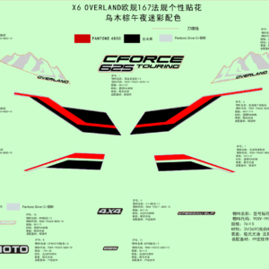 F19-1-E DECAL KITS(GRANITE RIDGE, VSX MIDNIGHT CAMO)