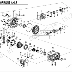 F31 FRONT AXLE