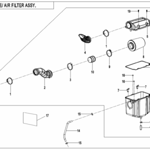 F41 AIR FILTER ASSY.