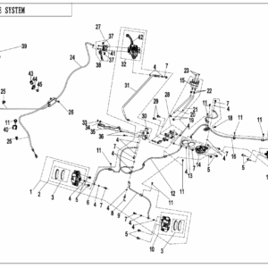 F08-D BRAKE SYSTEM-RH,PARKING(WITH FLUID LEVEL SENSOR)