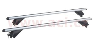 střešní nosič zamykací hliníkový 120 cm, sada 2 ks, pro vozidla s podélnými nosiči integr. do střechy, ALU-INTEGRAL TÜV
