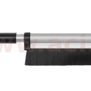 teleskopická škrabka na led s košťátkem (hliníkové tělo) délka 44 - 66 cm