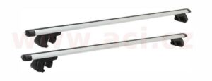 střešní nosič zamykací hliníkový 120 cm, max průřez nosiče 38x48 mm, sada 2 ks, pro vozidla s podélnými nosiči, ALU-PRO