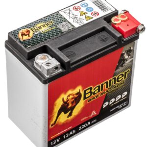 baterie 12V, YTX14L-BS, 12Ah, 220A, BANNER Bike Bull AGM PRO 150x88x145