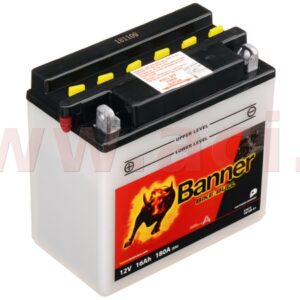 baterie 12V, YB16B-A1, 16Ah, 180A, BANNER Bike Bull 160x90x161