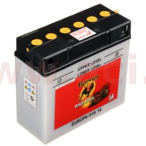 baterie 12V, 12N16A-3B, 19Ah, 150A, BANNER Bike Bull 186x82x171
