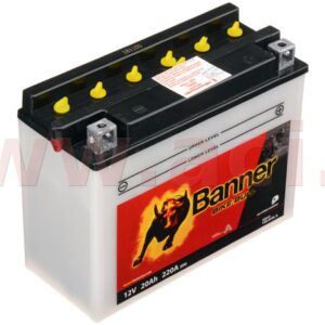 baterie 12V, Y50-N18L-A, 20Ah, 220A, BANNER Bike Bull 205x90x162