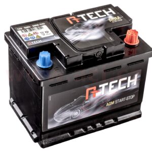 60Ah AGM baterie START-STOP, 680A, pravá A-TECH AGM 242x175x190