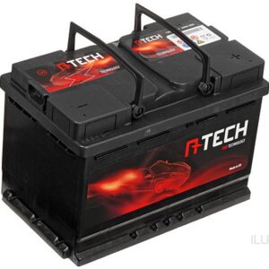 80Ah baterie, 700A, pravá A-TECH 315x175x175