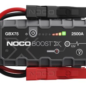 startovací box + power banka, startovací proud 2500A NOCO BOOST X GBX75 (USA)