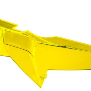 aerodynamický stabilizátor pro přilby AERO, CASSIDA - ČR (žlutý fluo probarvený polykarbonát plast)