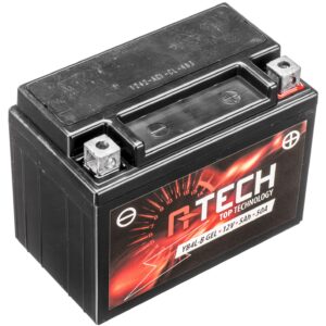 baterie 12V, YB4L-B GEL, 5Ah, 50A, bezúdržbová GEL technologie 120x70x92, A-TECH (aktivovaná ve výrobě)