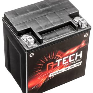 baterie 12V, YIX30L-BS GEL, 12V, 30Ah, 400A, bezúdržbová GEL technologie 165x125x175 A-TECH (aktivovaná ve výrobě)