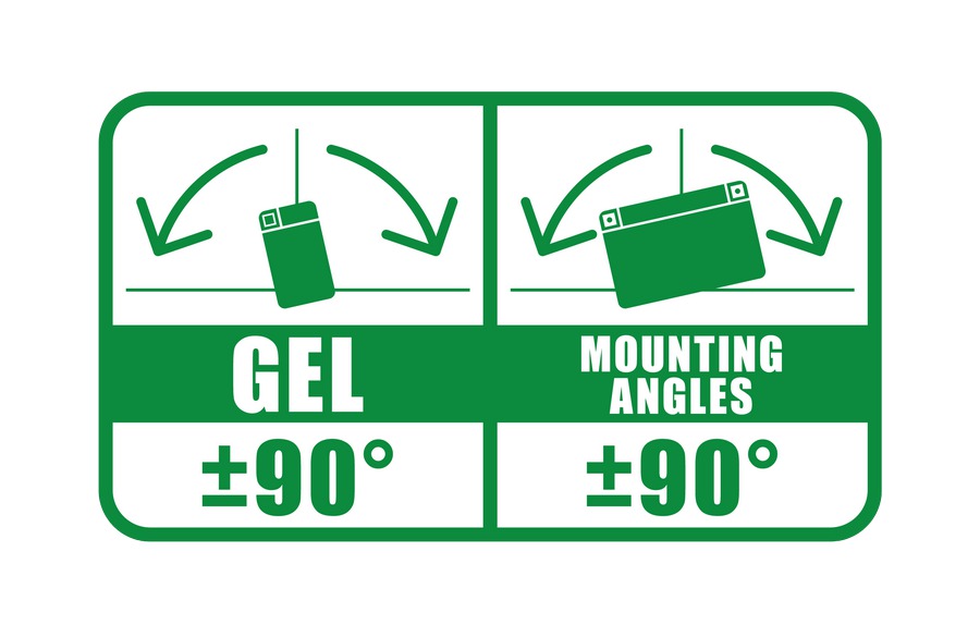 baterie 12V, YIX30L-BS GEL, 12V, 30Ah, 400A, bezúdržbová GEL technologie 165x125x175 A-TECH (aktivovaná ve výrobě) - Obrázek 2