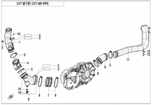 F00-2-V2 CVT AIR PIPE