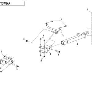 F40-A TOWBAR(TRAILER REINFORCEMENT EQUIPMENT)