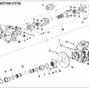F30-B DRIVETRAIN SYSTEM(NEW)