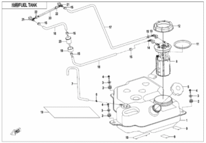 F12 FUEL TANK