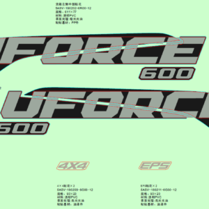 F19-1-C DECAL KITS(TRUE TIMBER CAMO)