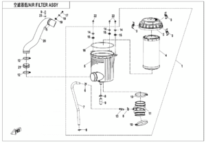 F41 AIR FILTER ASSY
