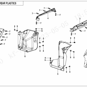 F04-5-V2 REAR PLASTICS