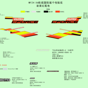 F19-1-A DECAL KITS(MAGMA RED)