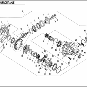 Přední diferenciál