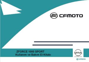 OWNER'S MANUAL(TURKEY)