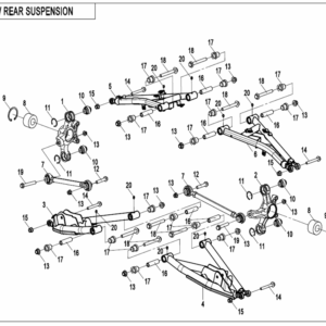 Zadní zavěšení I