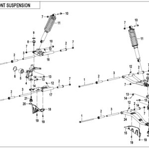 F05 FRONT SUSPENSION