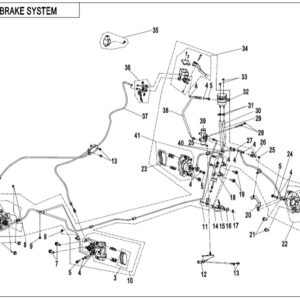 Brzdový systém (RH,ASSEMBLED,ORDINARY)