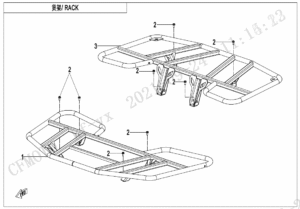 F14-B RACK(STEEL)