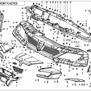 F04-1 FRONT PLASTICS