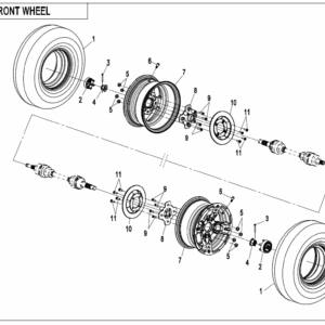 F07 FRONT WHEEL