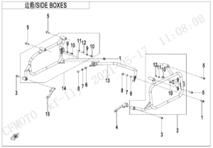 F22 SIDE BOX BRACKET