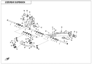 F06-1-A-V3 REAR SUSPENSION(WELDING)